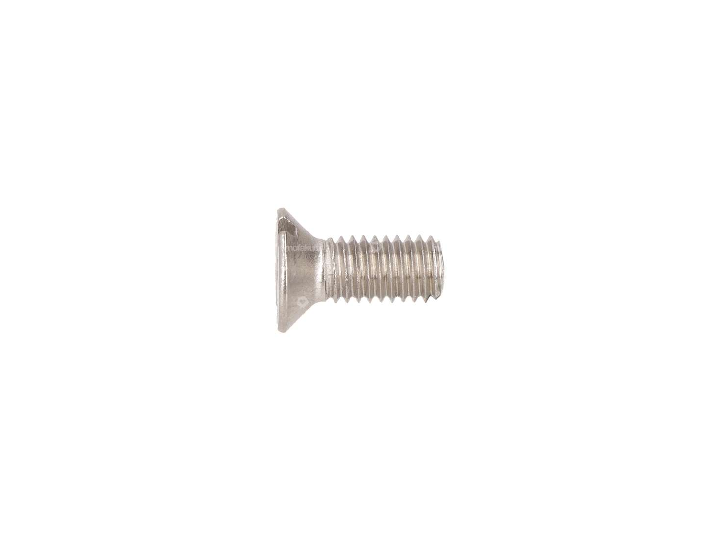 Screw M5x12 countersunk head slotted Inox Carousel Image 2