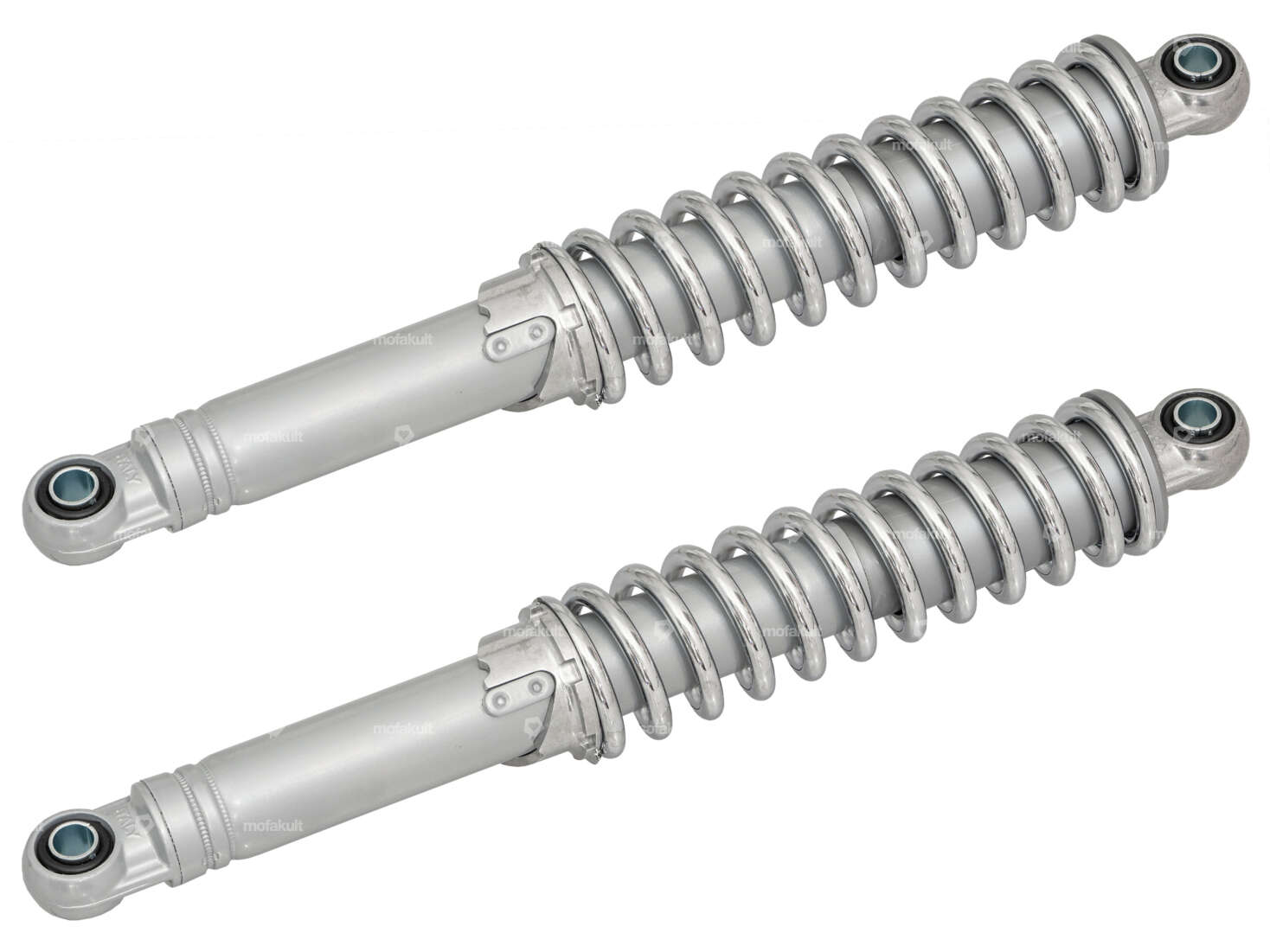 Amortisseur IMCA 32 cm gris / chrome Carousel Image 1