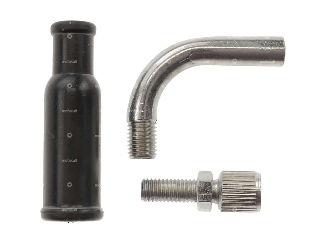 Dell'Orto 90° Kit de coudes de carburateur M6x0.75 Carousel Image 1