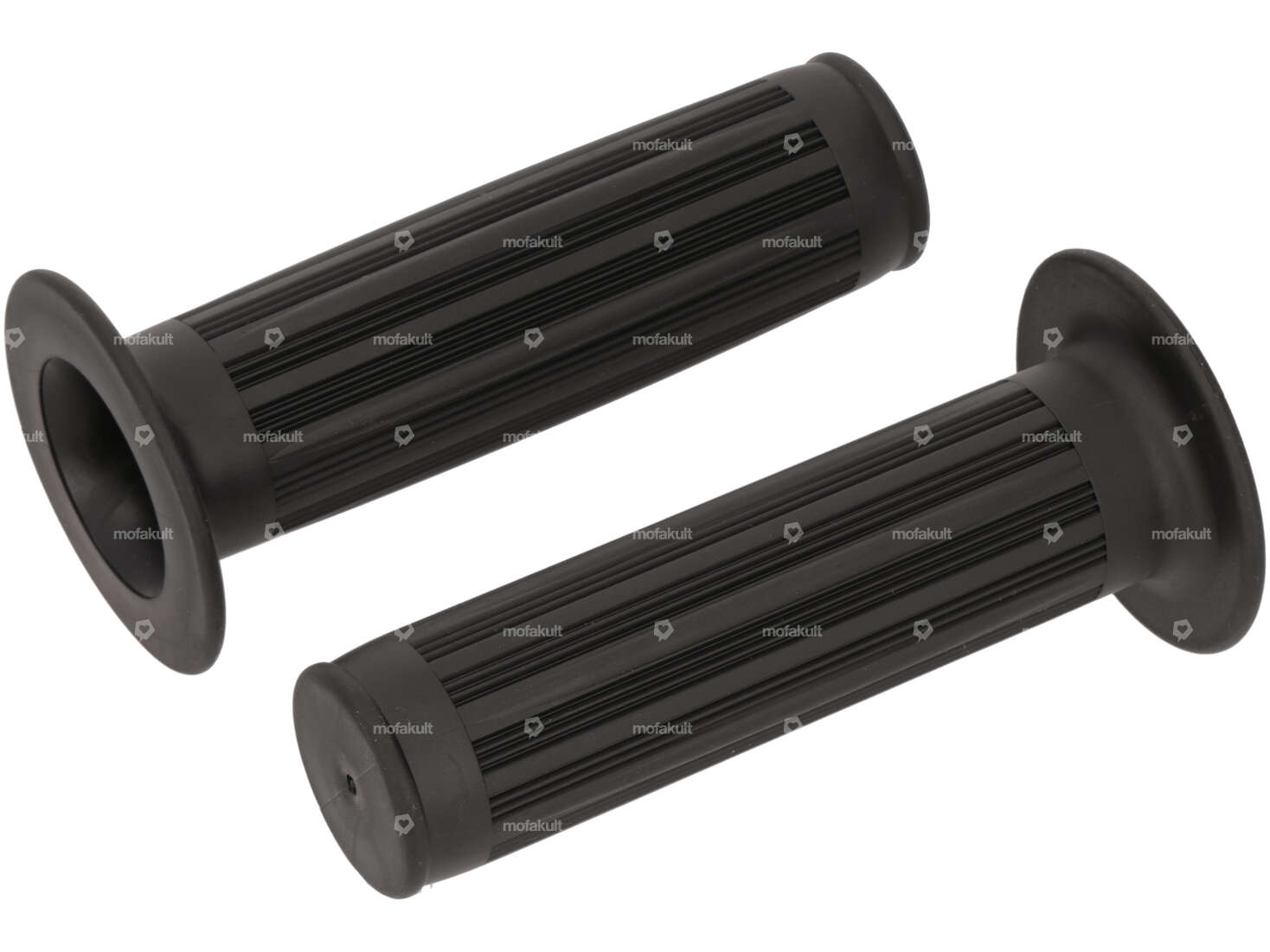 poignées rainurées automatiques Magura-Look noir mat Carousel Image 1