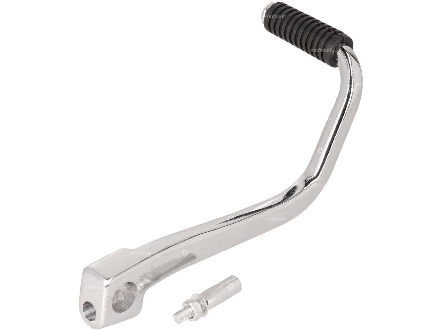 Kickstart lever with rubber chrome | Puch Carousel Image 1