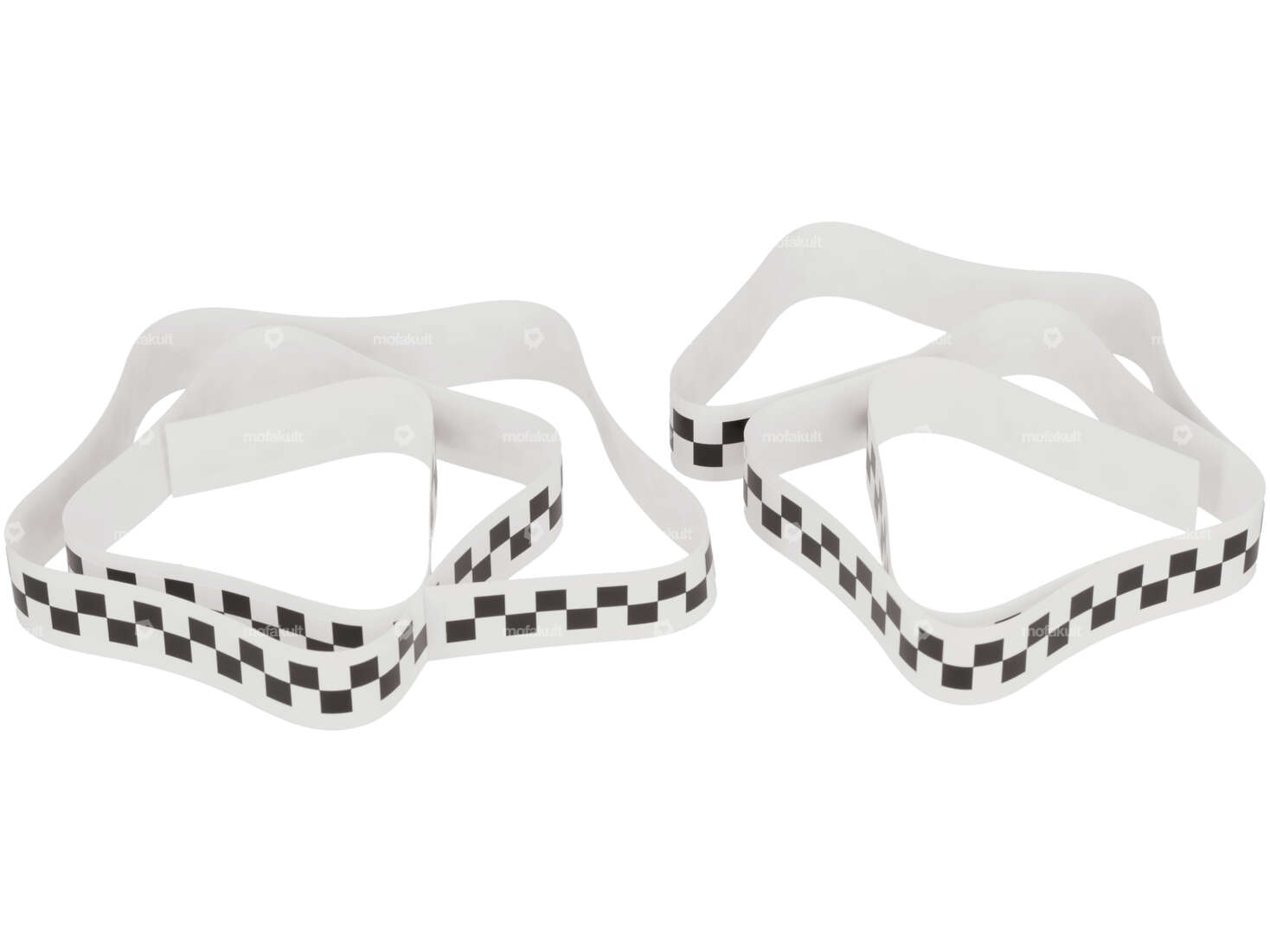 Drapeau d'arrivée bande 1.5 x 100 cm (2 pcs.) Carousel Image 1