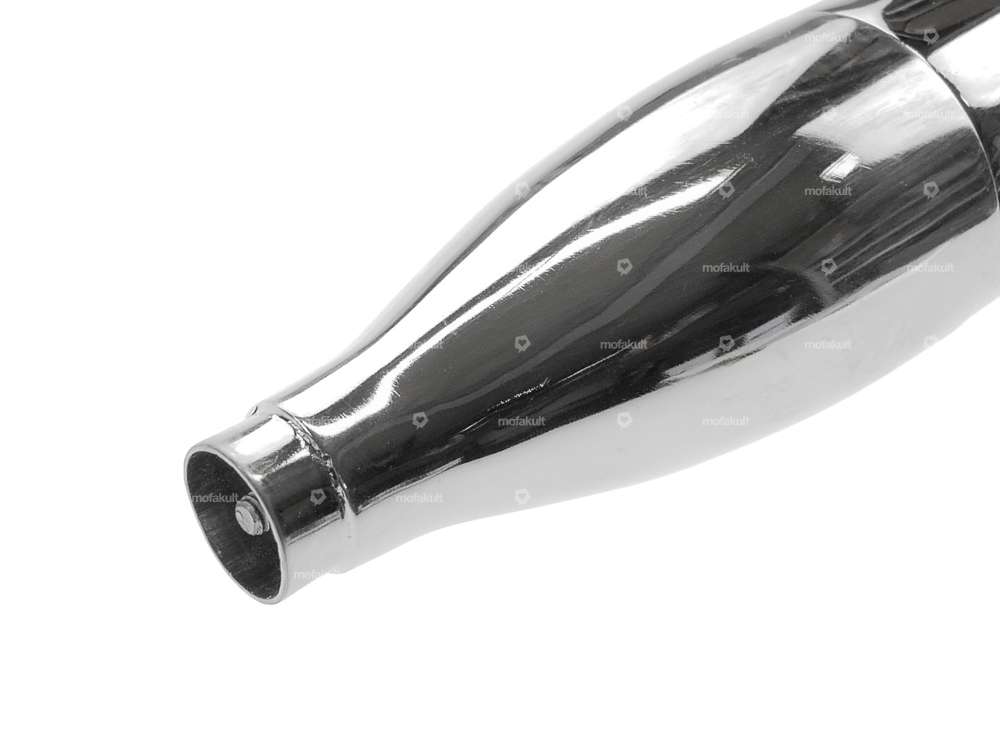 Échappement en flûte Ø 26 / 60 mm Chrome Carousel Image 2