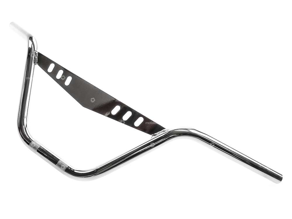 Lenker Gabelplatte 20 cm geschwungen mit Platte Chrom Carousel Image 2