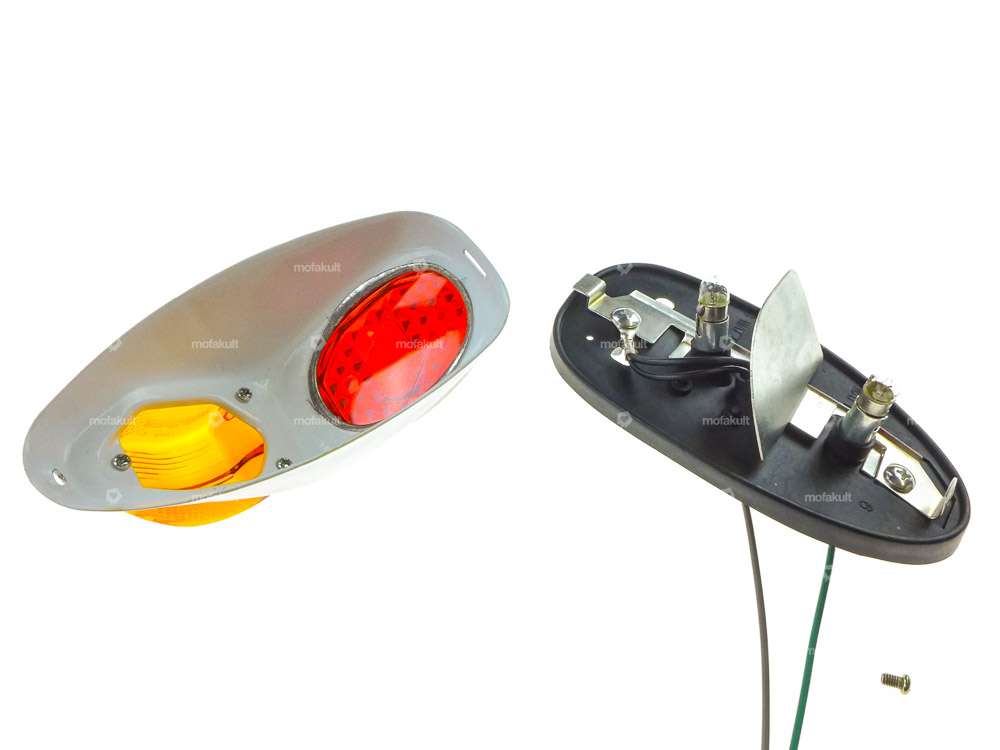 Feu arrière "Hella" grand feu stop blanc Carousel Image 4