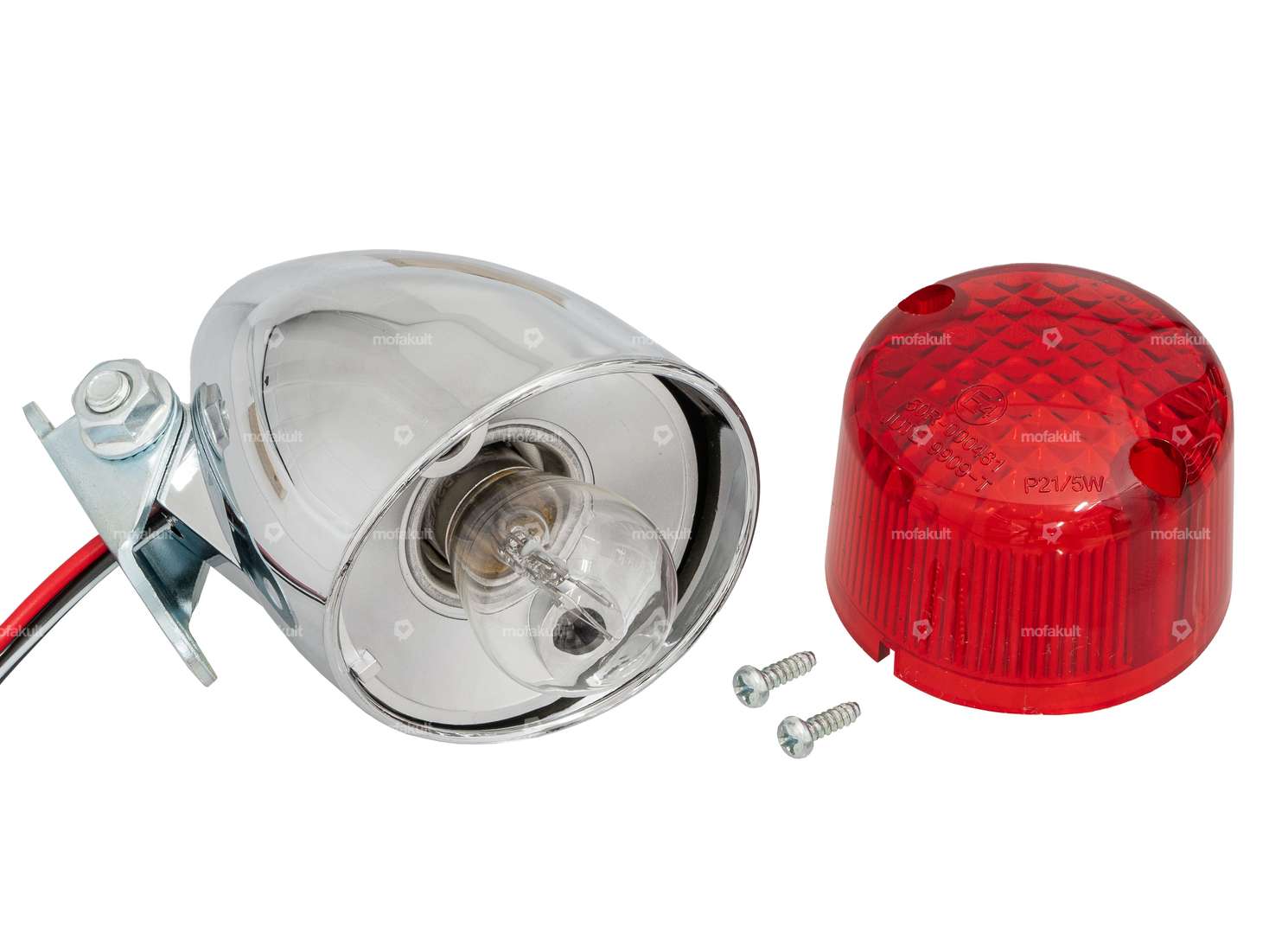 Feu arrière GPO "Tennessee" chromé Carousel Image 3