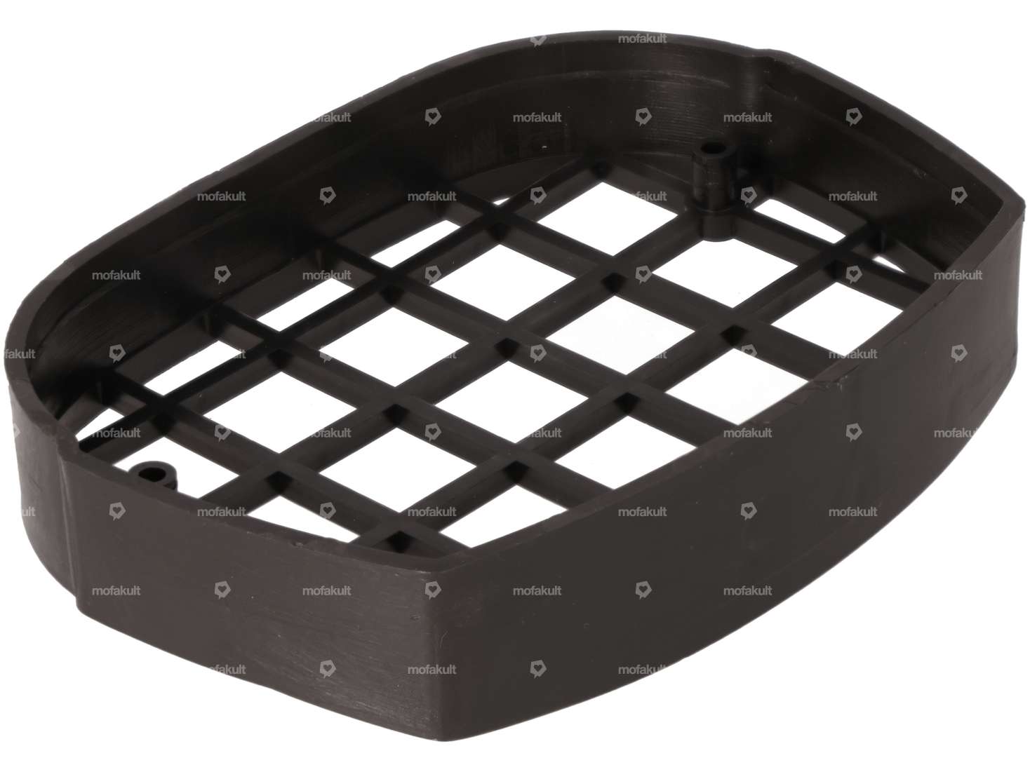 Cuppini Lampengitter Scheinwerfer kantig schwarz | Piaggio Ciao Carousel Image 2