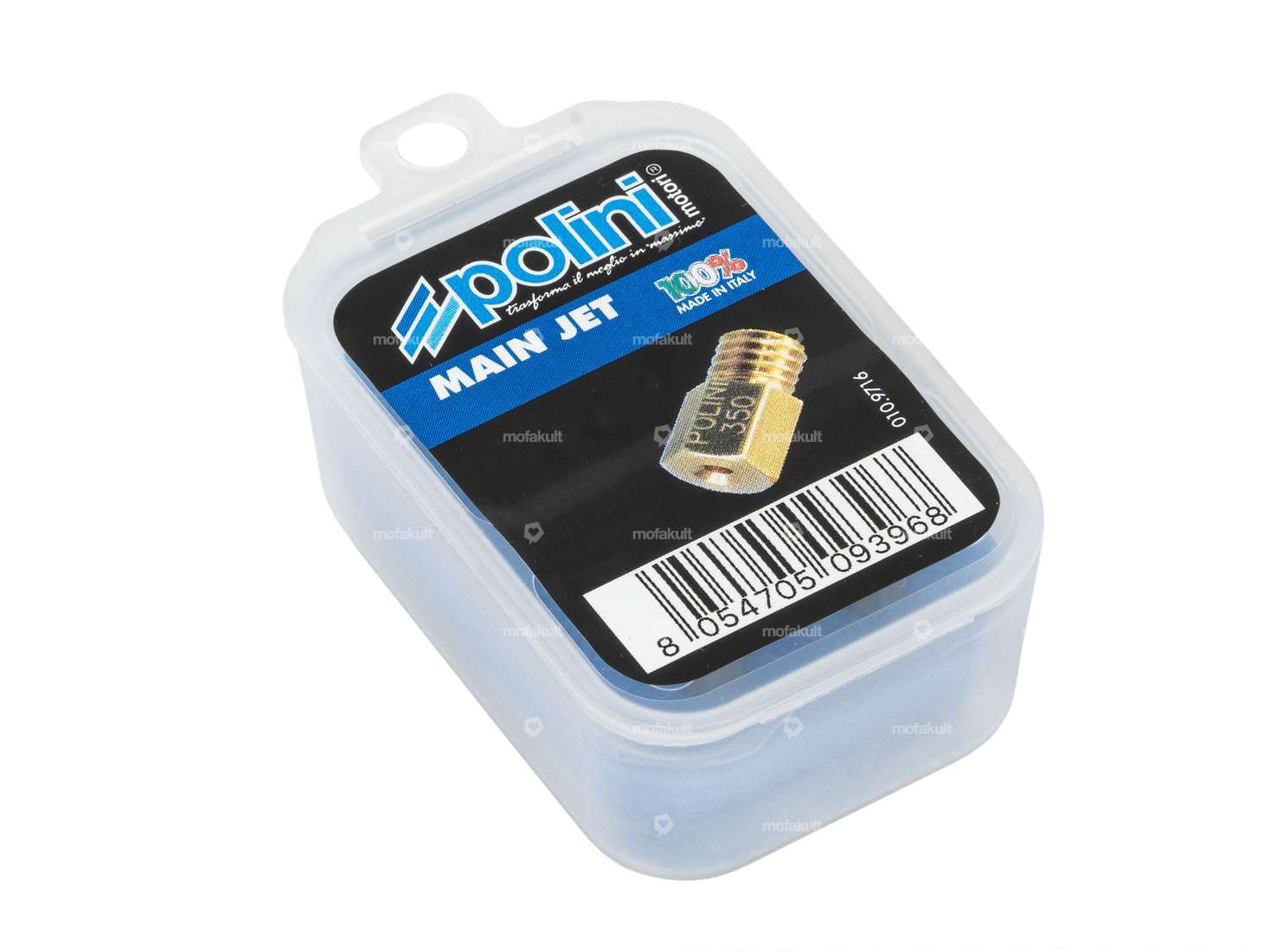 Polini set de gicleurs (380 - 470) gicleurs principaux version courte CP, Keihin, Koso, PWK Carousel Image 3