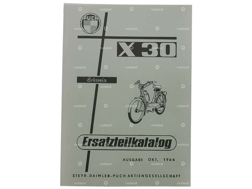 Ersatzteilkatalog | Puch X30 ST, L, LA Velux (CH) Carousel Image 1