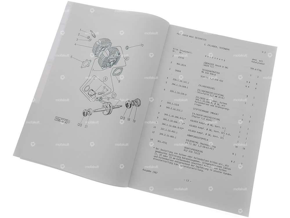 Catalogue de pièces détachées | Puch Supermaxi (AT) Carousel Image 3