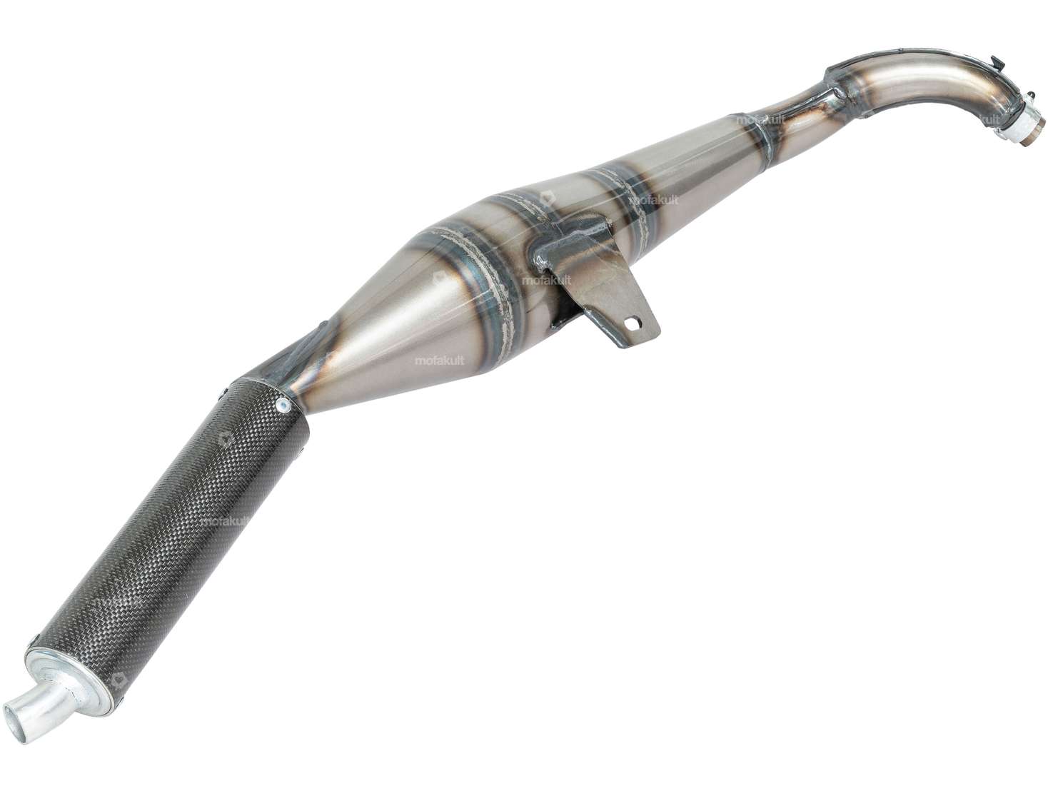 Simonini Auspuff Thunder Carbon | Piaggio Ciao, Bravo Carousel Image 2