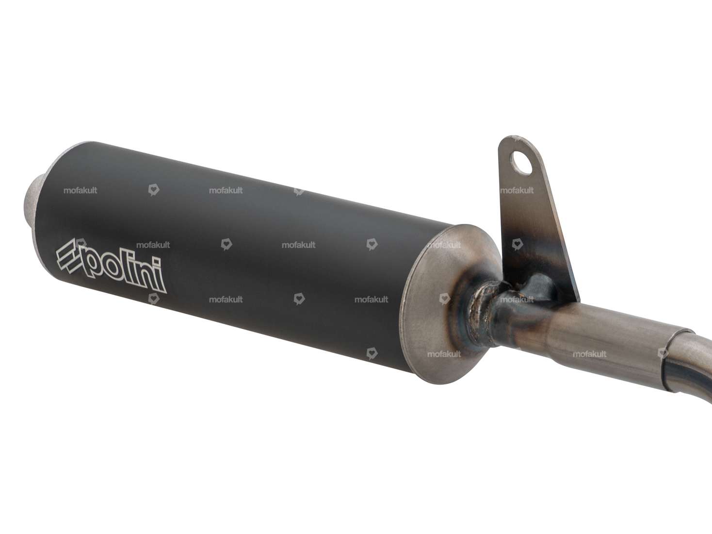 Polini exhaust Top One with aluminum silencer | Piaggio Ciao Carousel Image 2