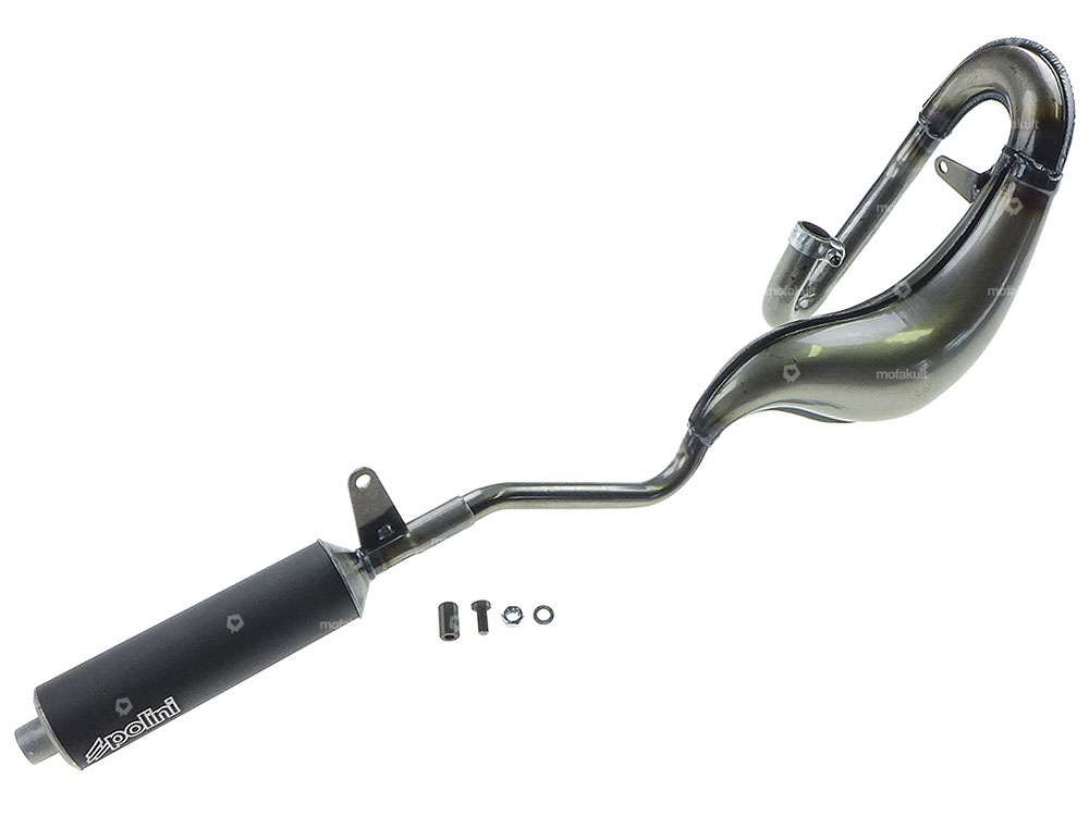 Polini exhaust Top One with aluminum silencer | Piaggio Ciao Carousel Image 1