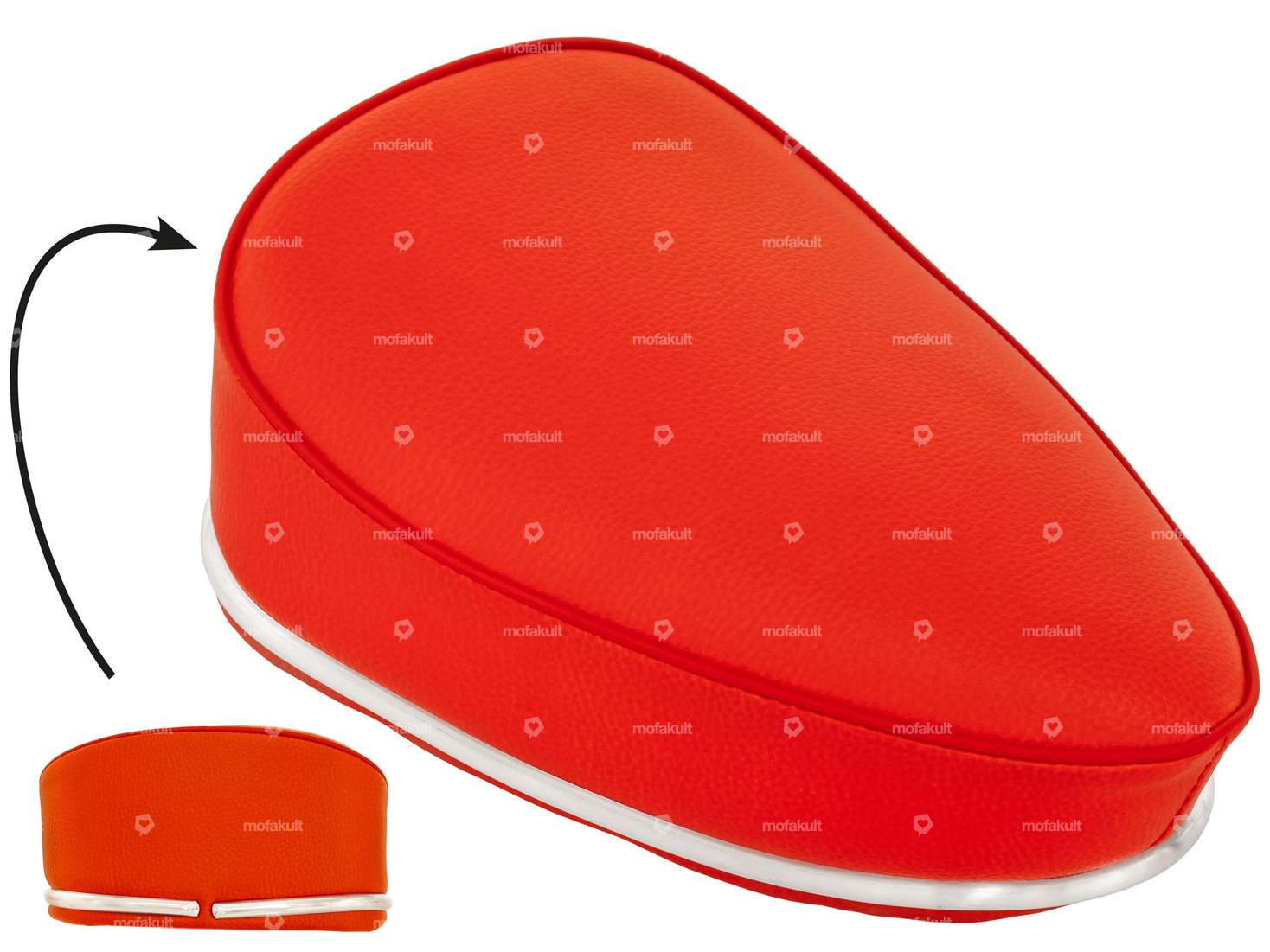 Mofa Sitzbänkli rot Carousel Image 1