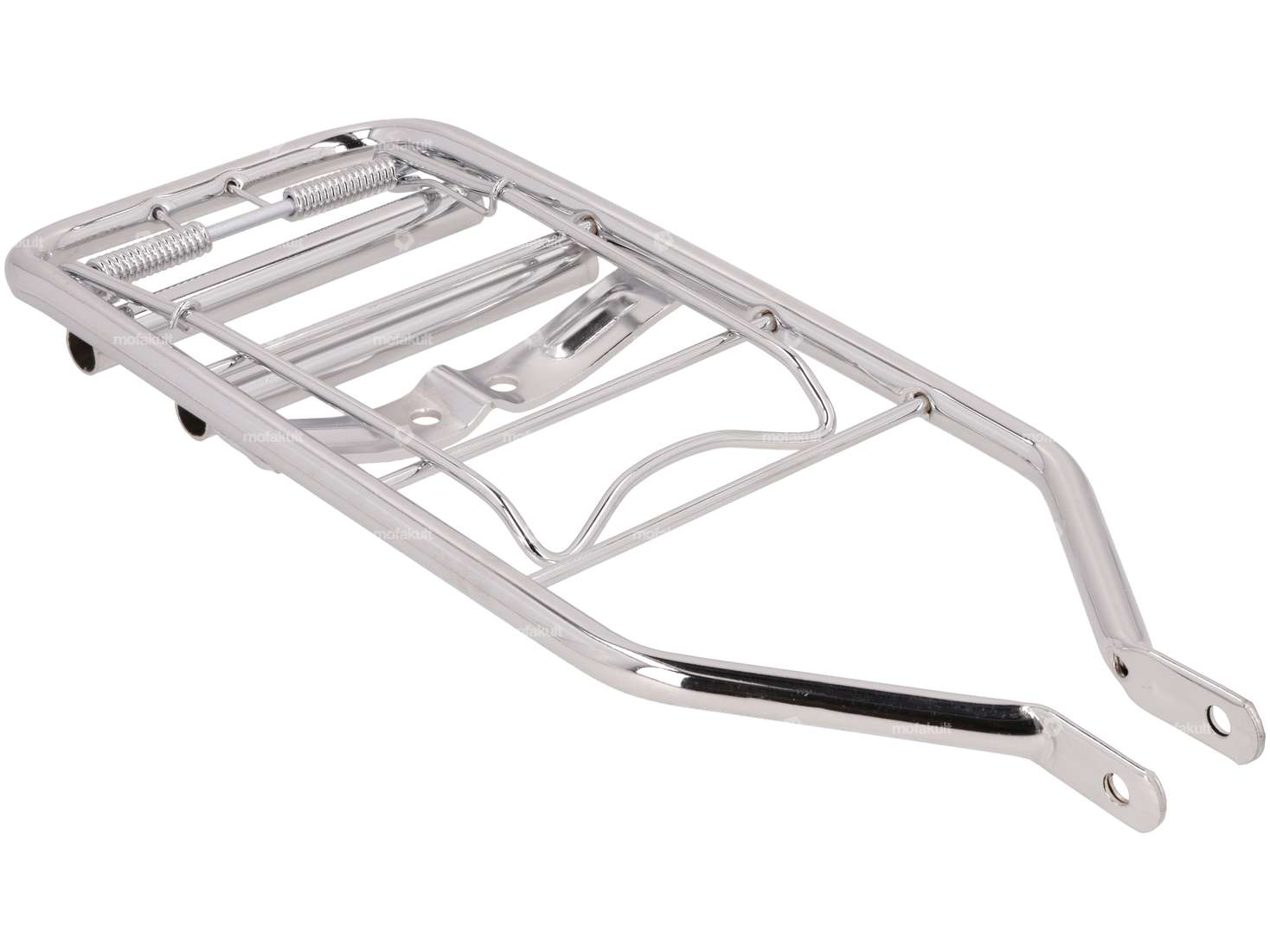 Luggage carrier with holder for lock chrome | Puch Maxi S Carousel Image 1