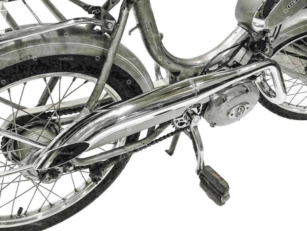 Auspuffkrümmer 28 mm Sidepipe | Sachs 50/2, 50/3 Carousel Image 5