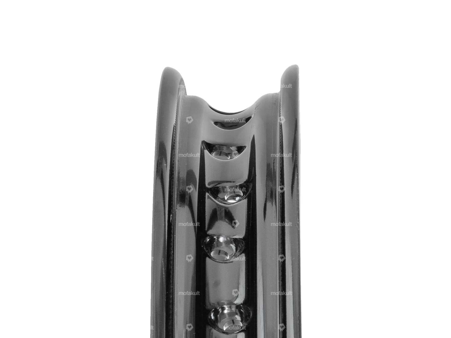 Anneau de jante 1.60 x 16" (56 mm) Alu noir anodisé Carousel Image 3