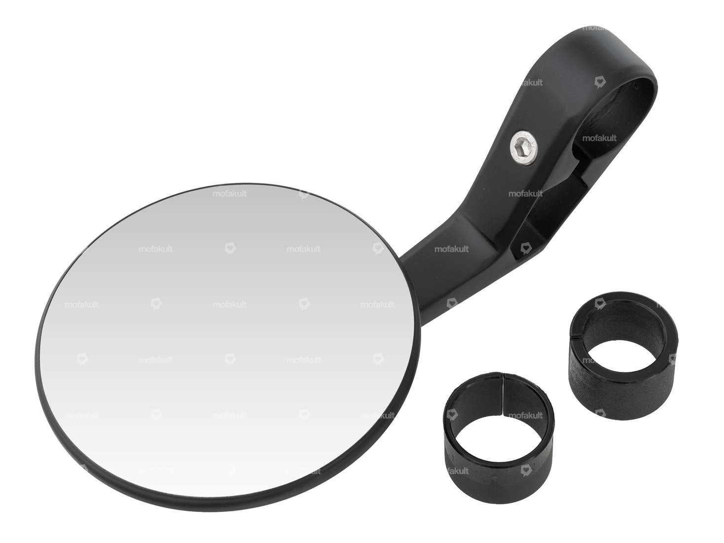 Miroir "Buckshot" noir Carousel Image 1