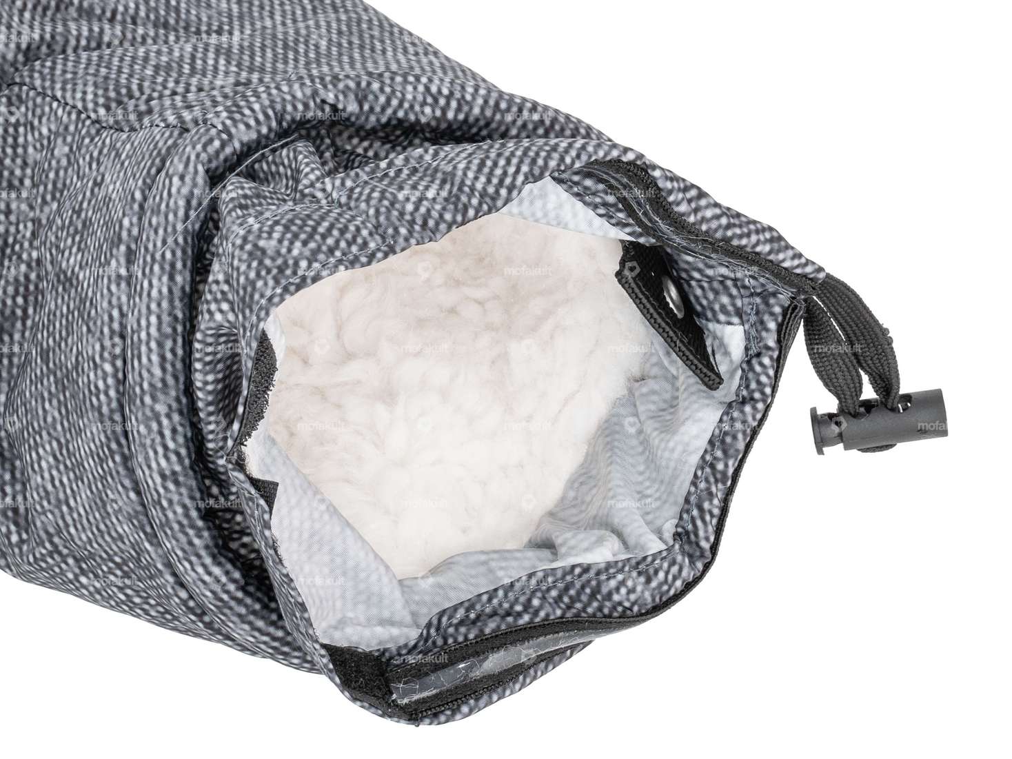 wobs hand protection lined long gray Carousel Image 3