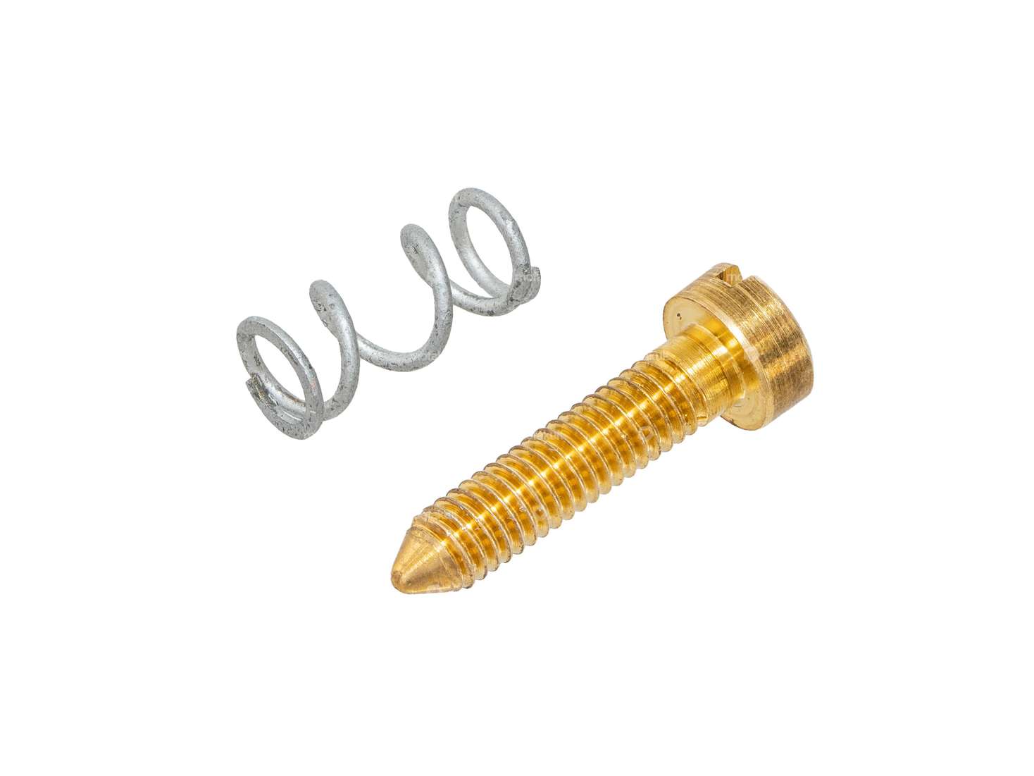 BING idle throttle screw with spring for Bing 15, 17, 18 Carousel Image 1
