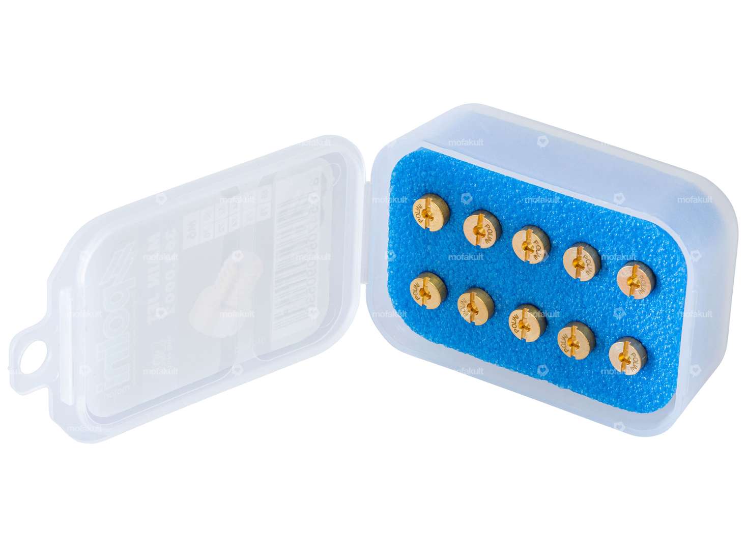 Polini nozzle set M6 (140 - 158) Dell'Orto PHVA, PHBN, PHBL, PHBH, SHB, PHF, PHVB, FRD, FRG Carousel Image 1