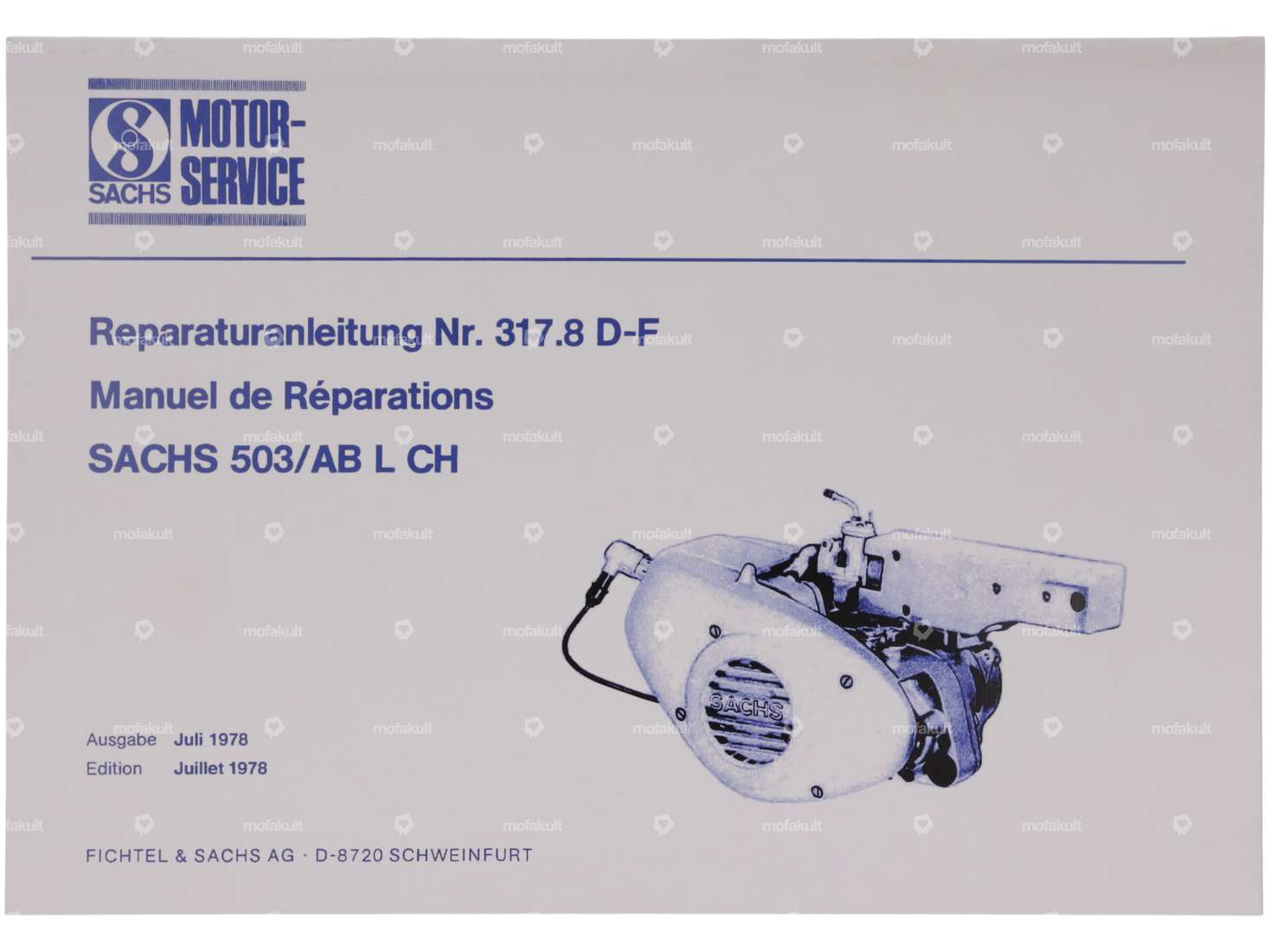 Reparaturanleitung | Sachs 503 AB L CH Carousel Image 1