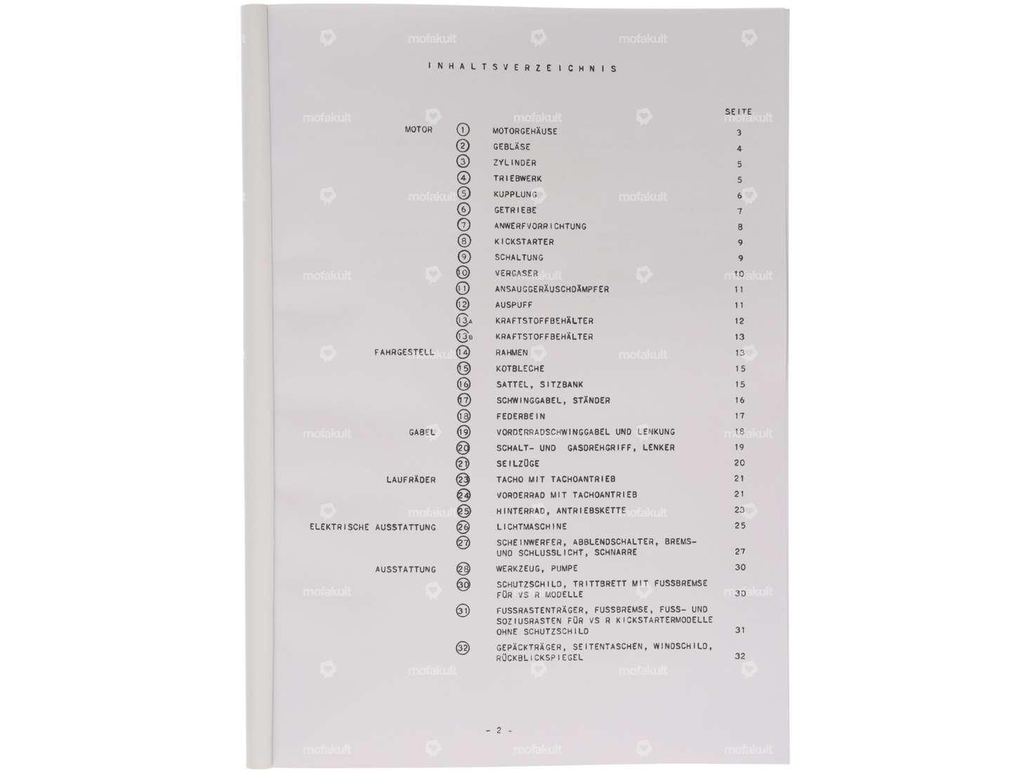 Spare parts catalog | Puch VS 50 R, RS Carousel Image 2