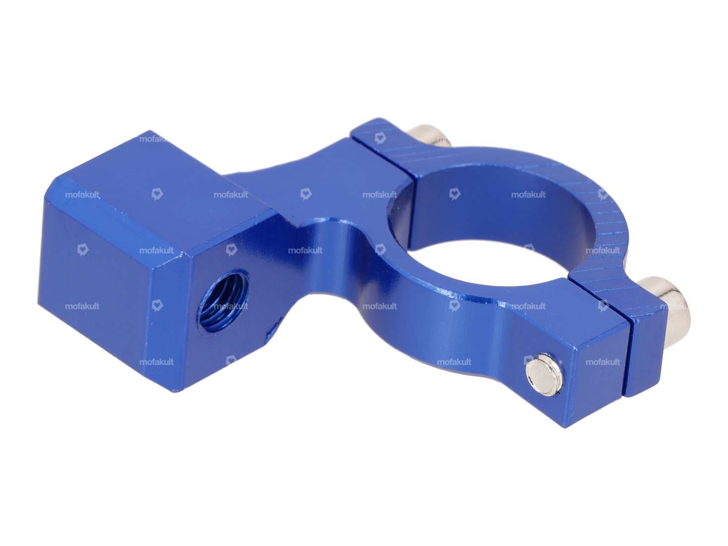 Support de rétroviseur M8 Alu bleu Carousel Image 2