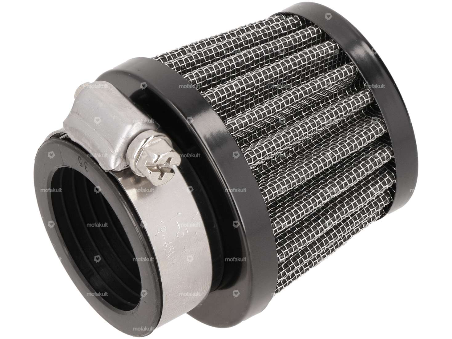 66HEROES Filtre à air Ø 35 mm grille noire Dell'Orto PHBG Carousel Image 1