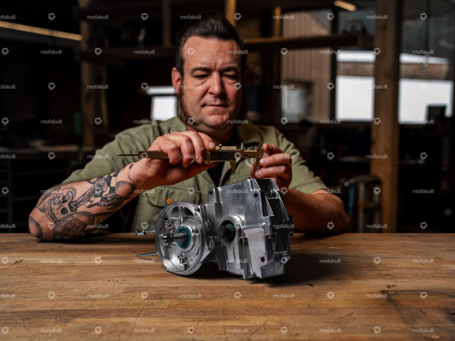 Siggnature revision fuselage engine (without ignition & clutch) | Puch E50 Carousel Image 1