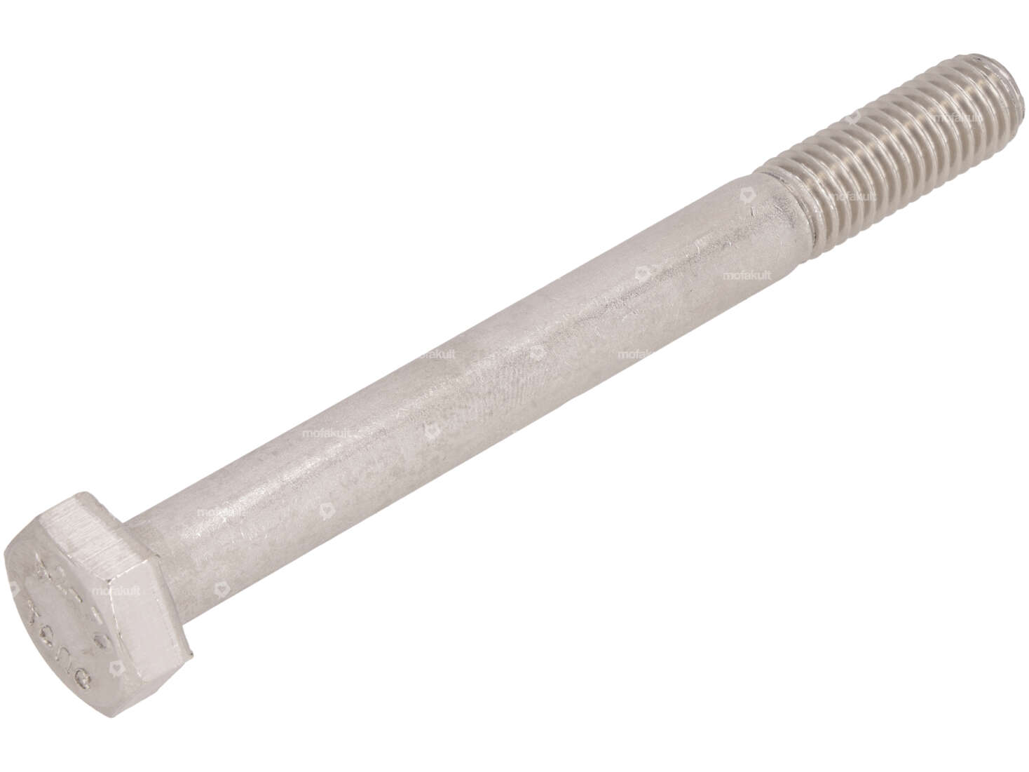 Schraube M10x100 Sechskant Schaft Inox Carousel Image 1