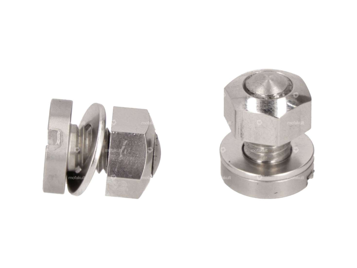 swiing® revival Kit de vis pour garde-boue avant Oldie-Look Inox | Piaggio Ciao Carousel Image 2