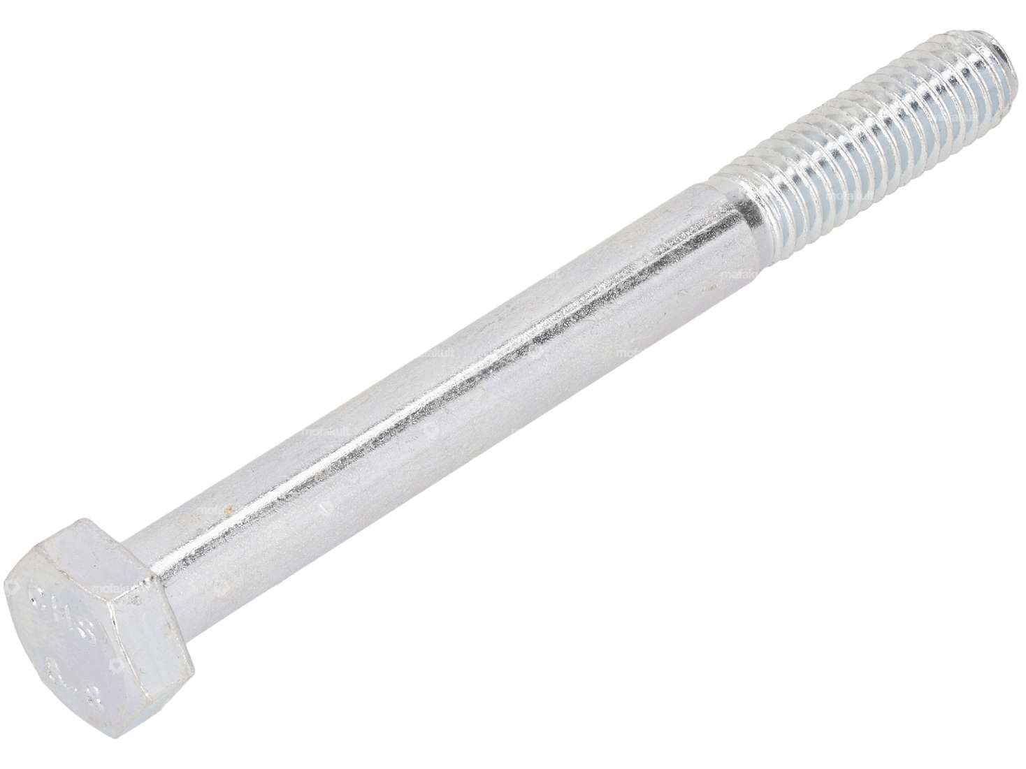 Schraube M8x80 Sechskant mit Schaft verzinkt Carousel Image 1