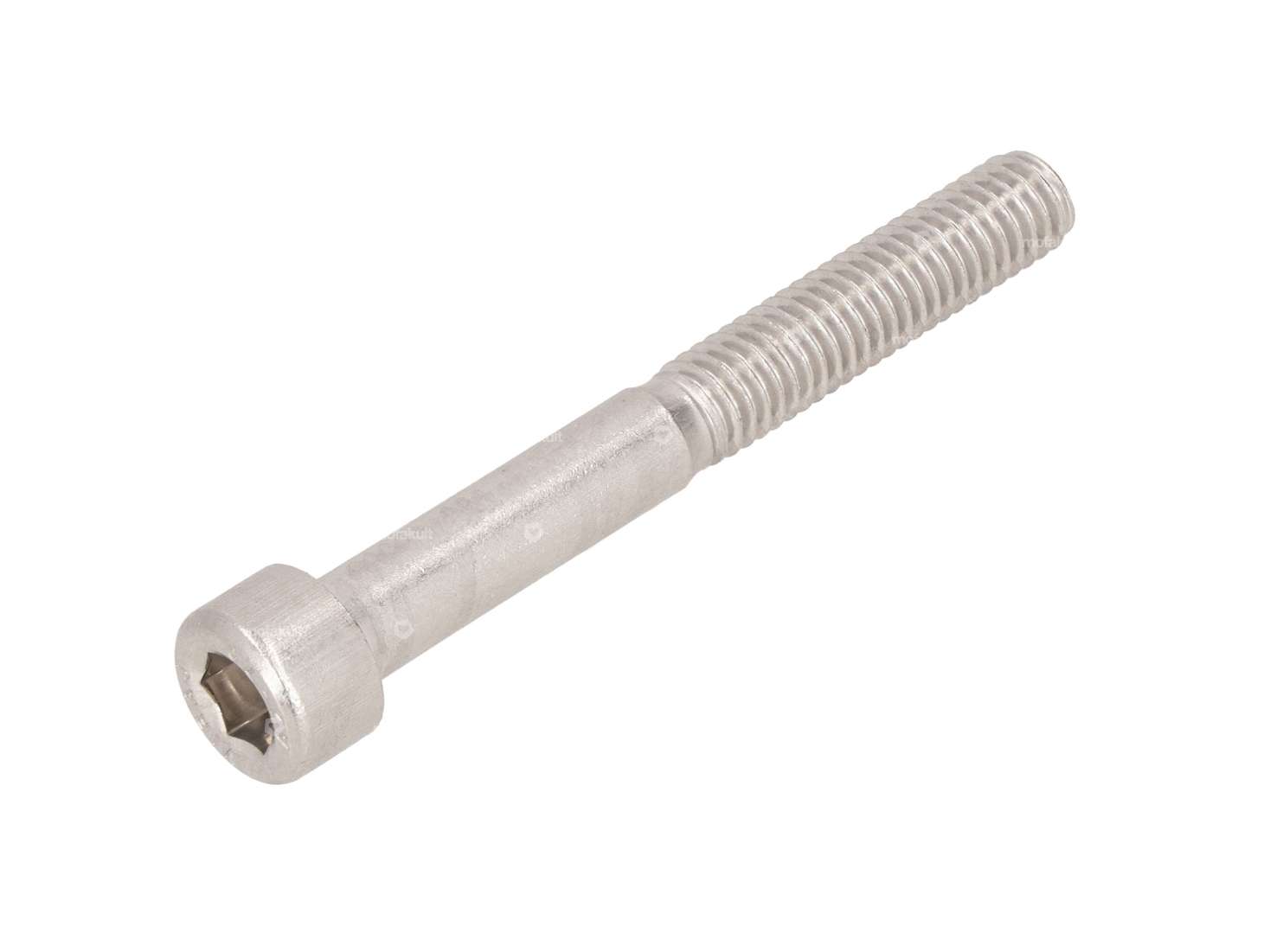 Screw M6x50 cylinder head hexagon socket shank Inox Carousel Image 1