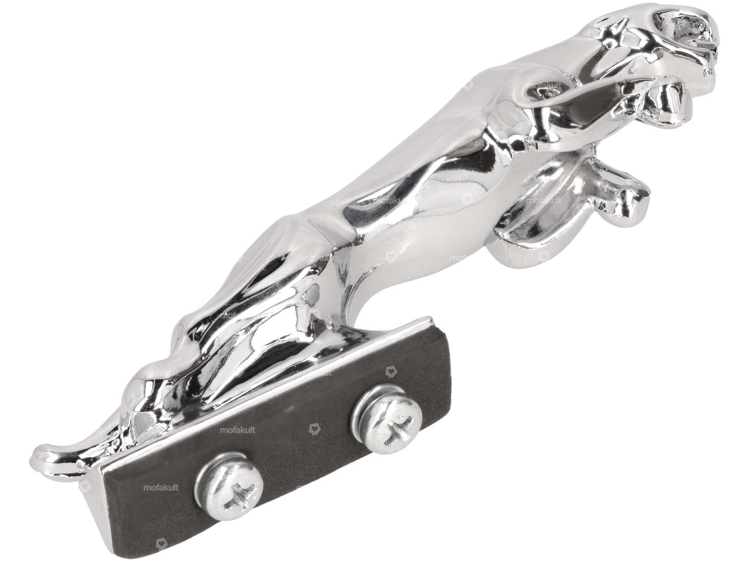 Zierfigur Panther gross Chrom Carousel Image 2