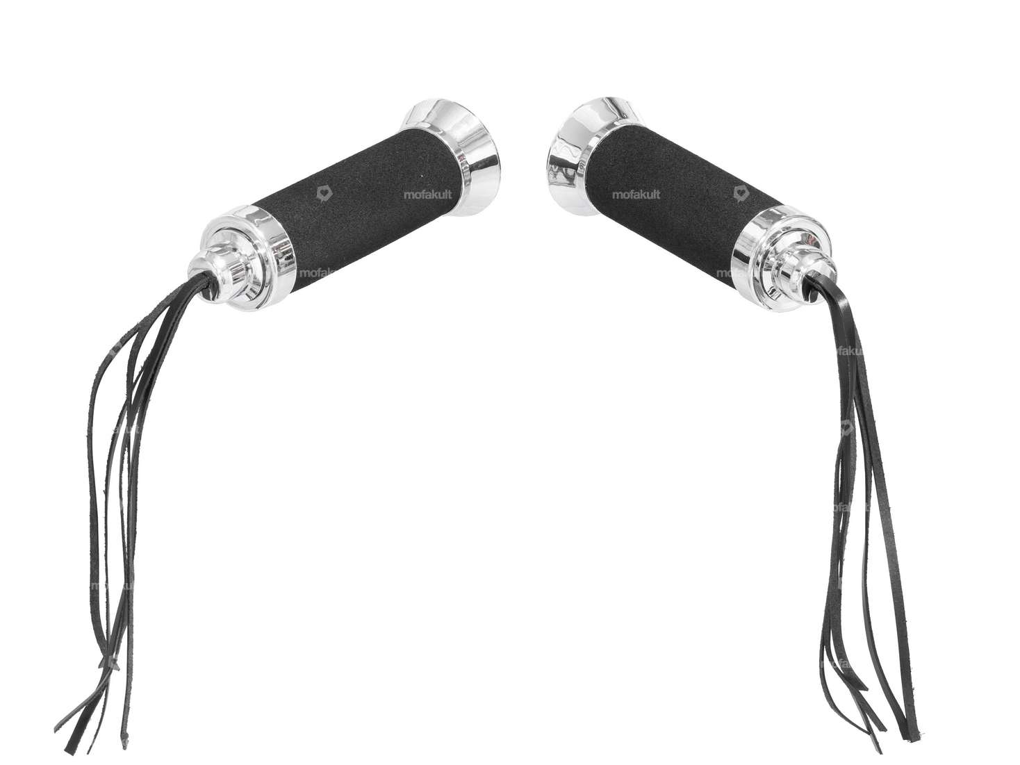 Foam handles with black fringes Carousel Image 2