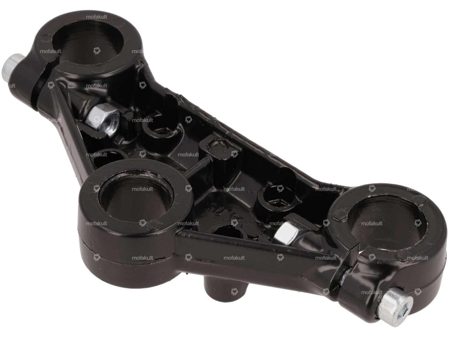 EBR upper triple tree aluminum (Ø 28 mm spars) black Carousel Image 2