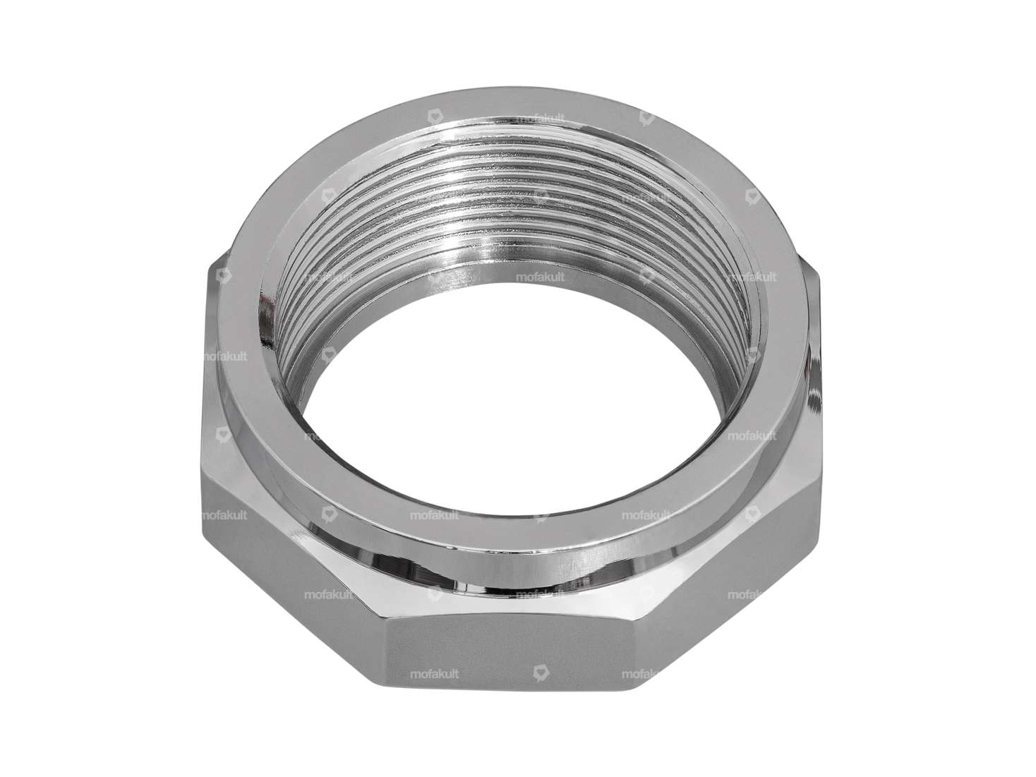 swiing® revival Gabelschaftmutter 1" / 24G offen Vorbau Chrom | Zündapp Belmondo Carousel Image 2