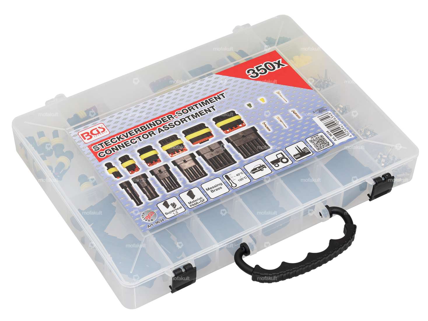 BGS Jeu de connecteurs "Superseal" 350 pcs. Carousel Image 2