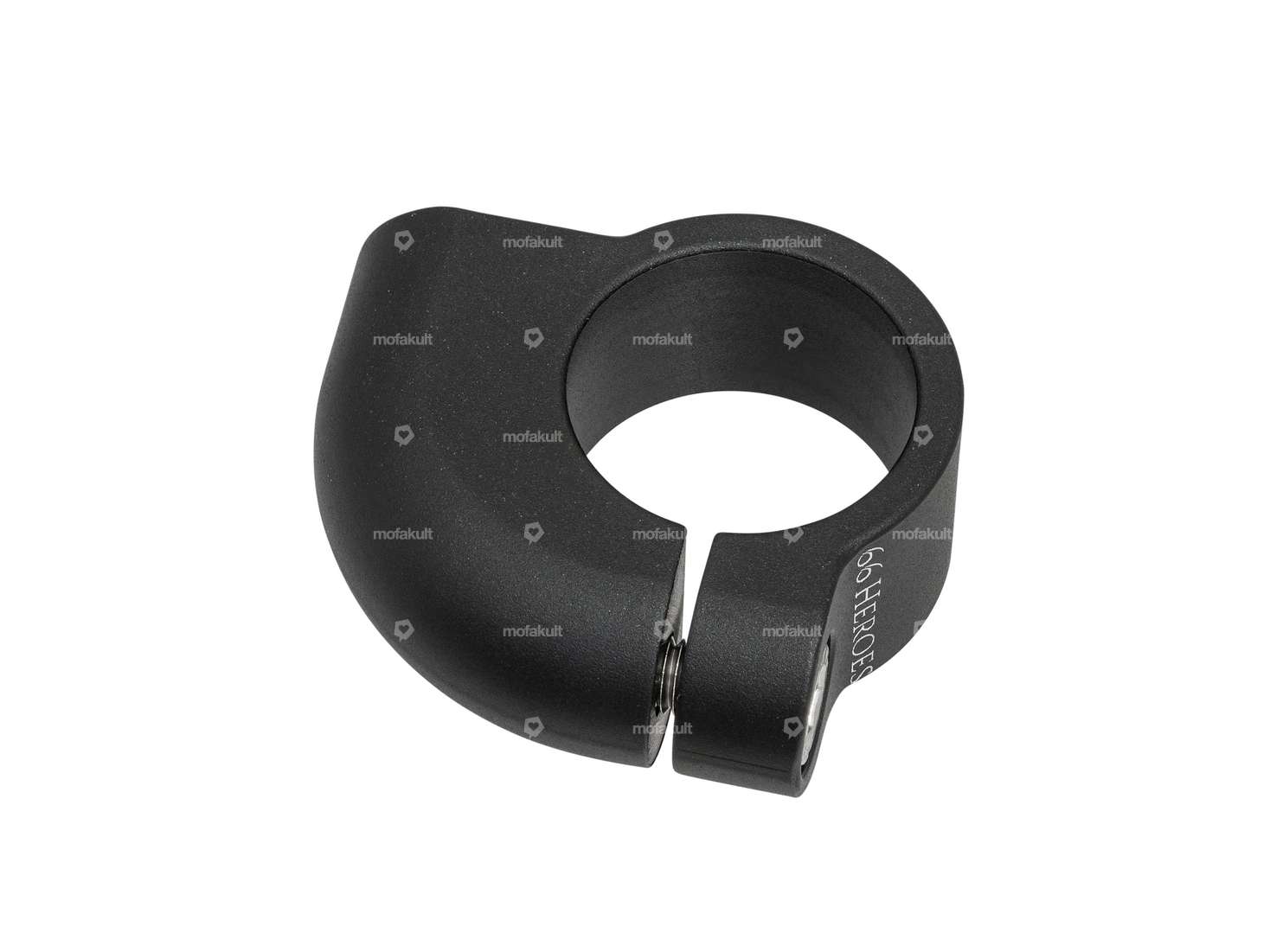 66HEROES Spiegelhalterung M8 Alu schwarz Carousel Image 2