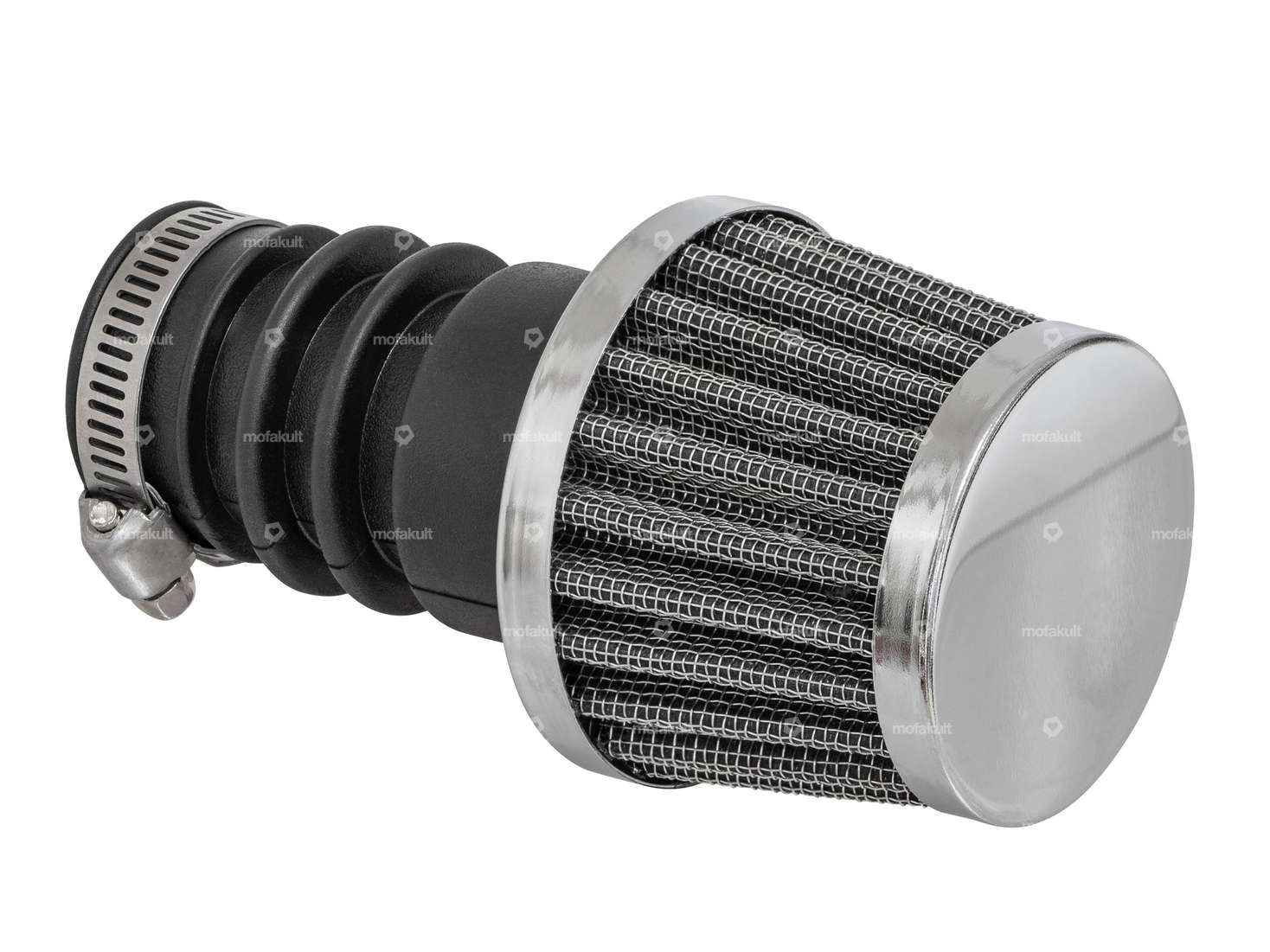 GPO Filtre à air champignon grille chrome 28 - 32 mm Carousel Image 2