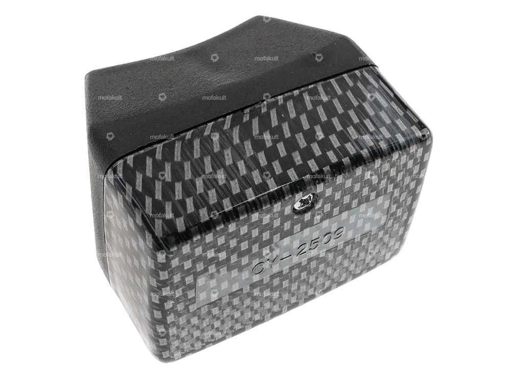 Feu arrière noir - carbone Carousel Image 1