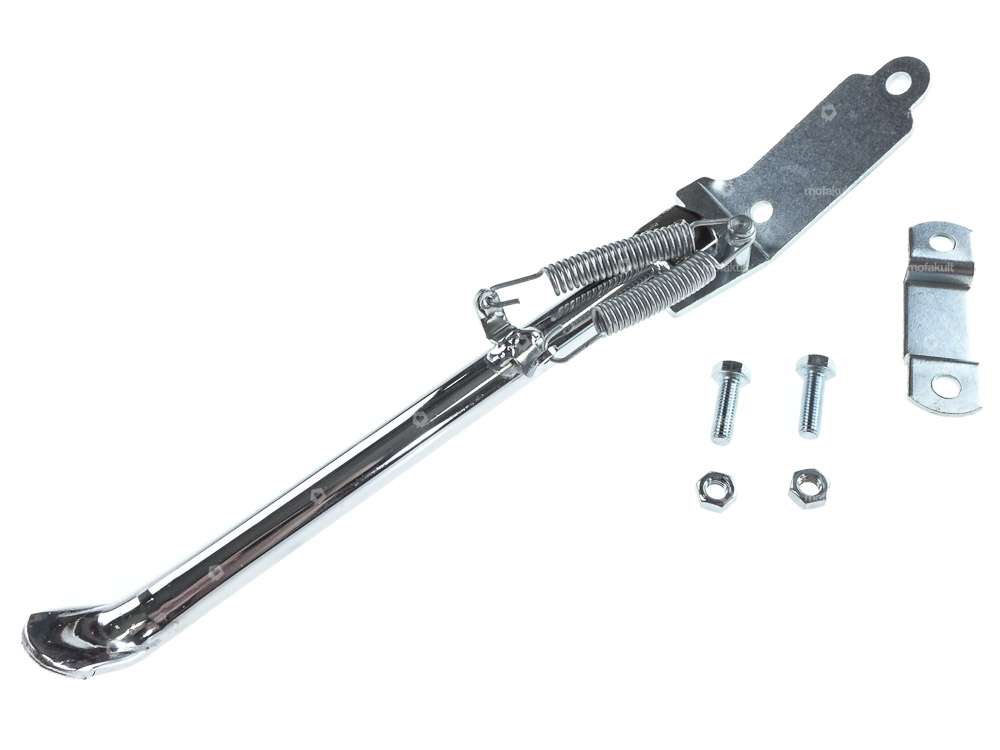 Seitenständer rechts flache Befestigung 27 cm Chrom Carousel Image 1