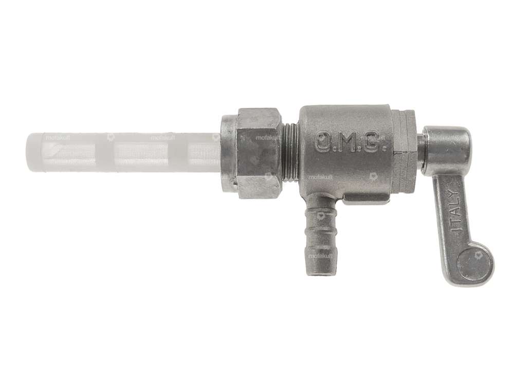 OMG Benzinhahn horizontal M12x1 (mit Überwurfmutter) nach unten abgehend Carousel Image 2