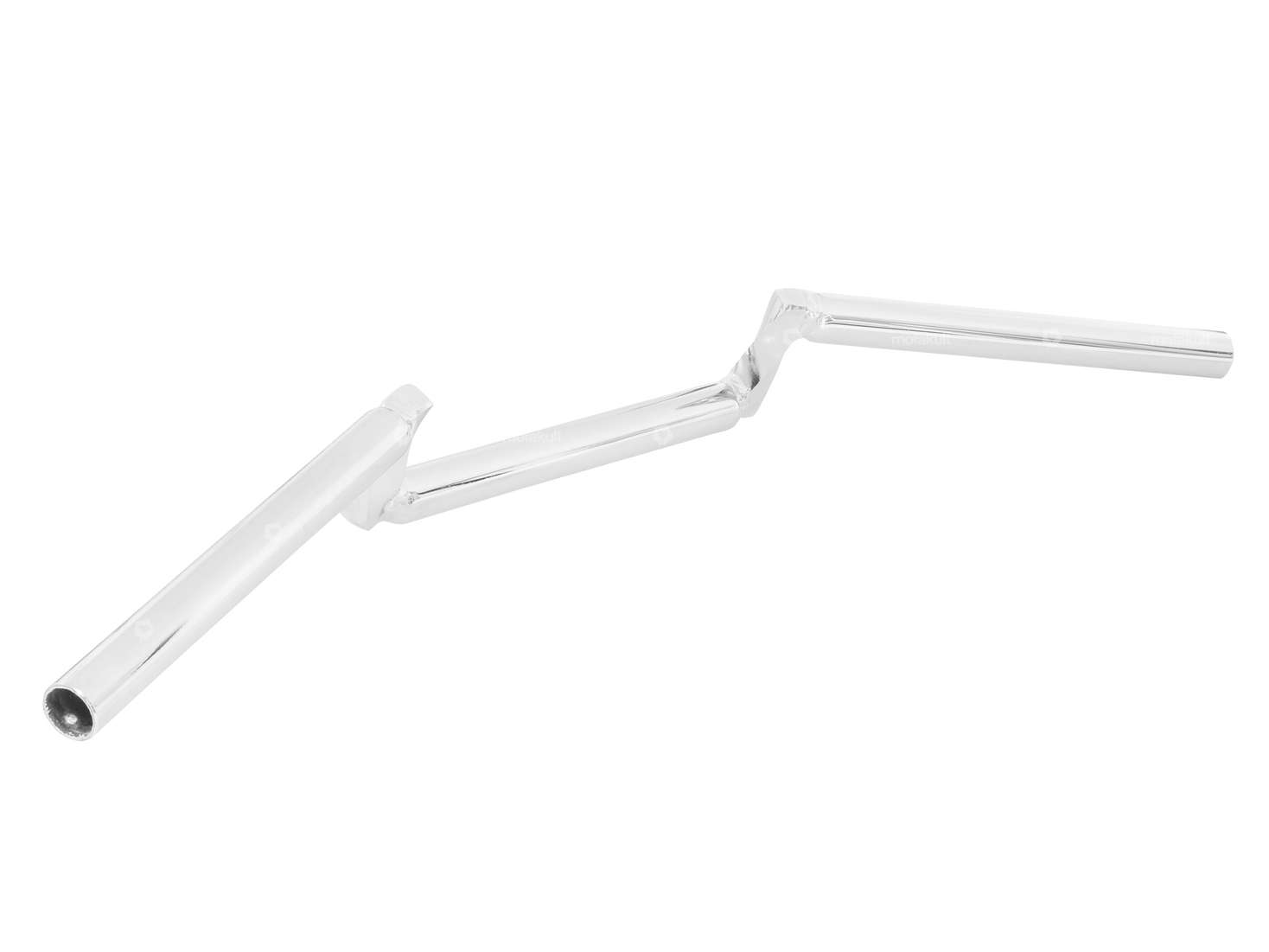 Lenker Gabelplatte 7 cm «Z» gedreht Chrom Carousel Image 2