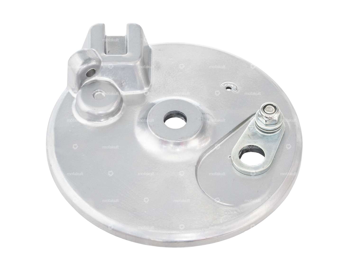 Plaque d'ancrage de frein avant NOS | Piaggio SI PTT Carousel Image 2