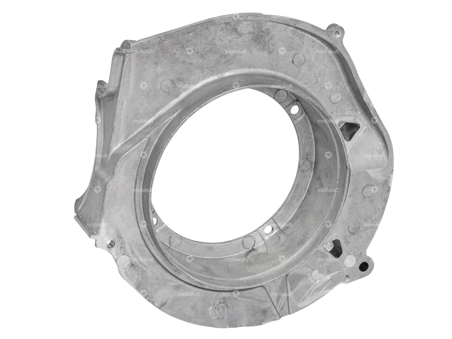 Couvercle de ventilateur intérieur alu brillant | Puch MS, VS, DS, MV, VZ Carousel Image 1