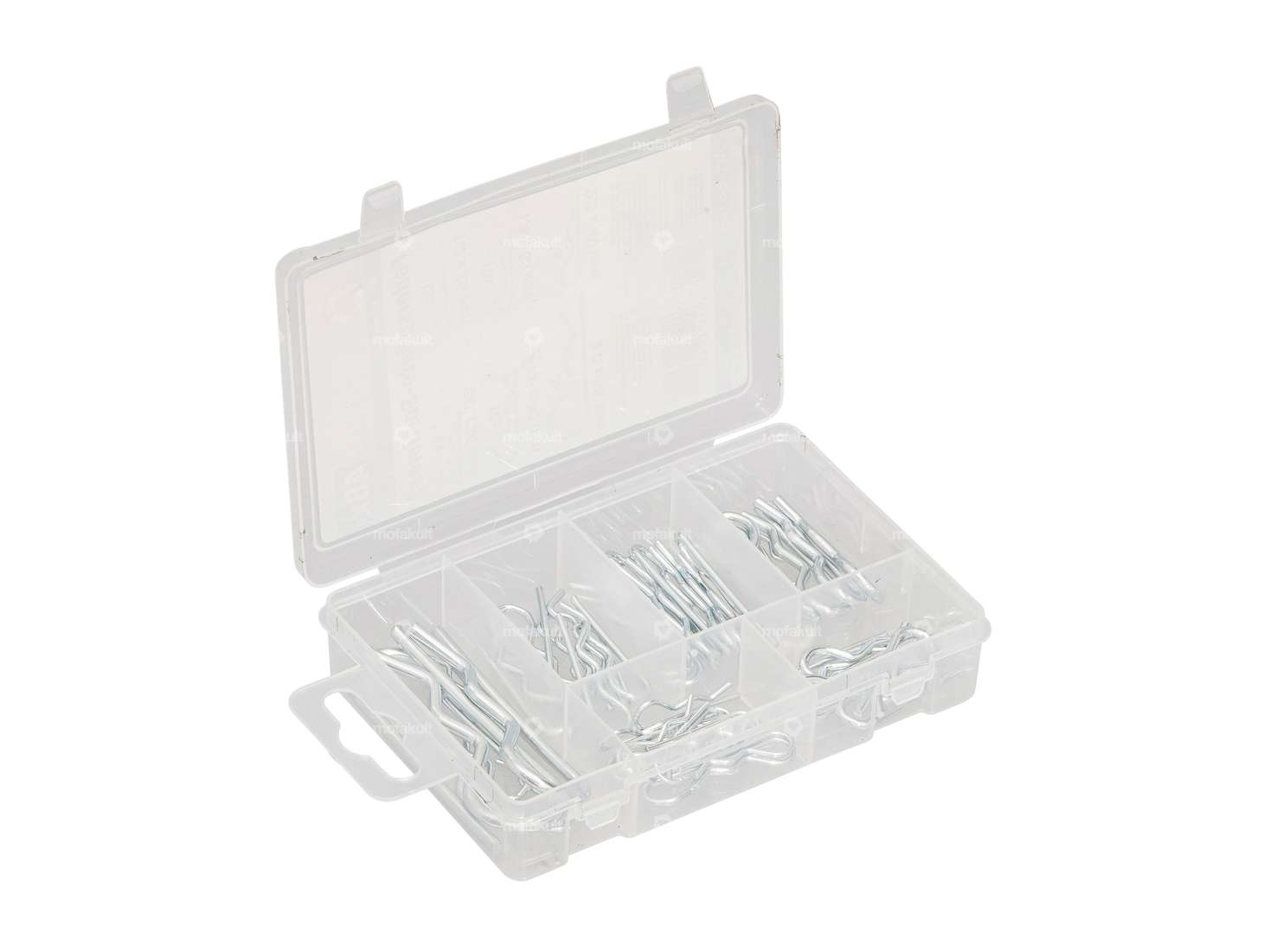 BGS Federsplinte-Sortiment Ø 1.2 - 3 mm 48-tlg. Carousel Image 1