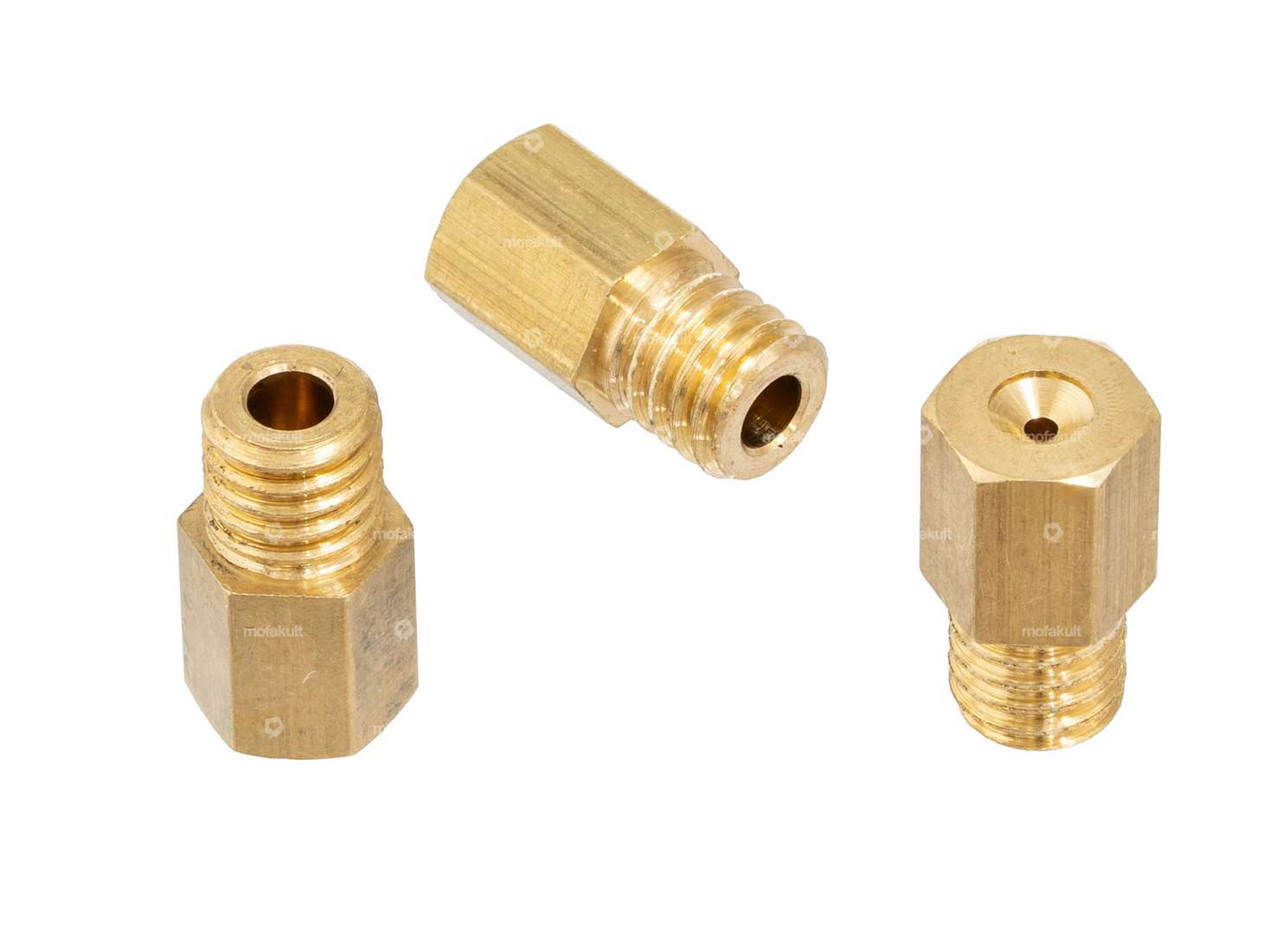 Polini set de gicleurs (380 - 470) gicleurs principaux version courte CP, Keihin, Koso, PWK Carousel Image 2