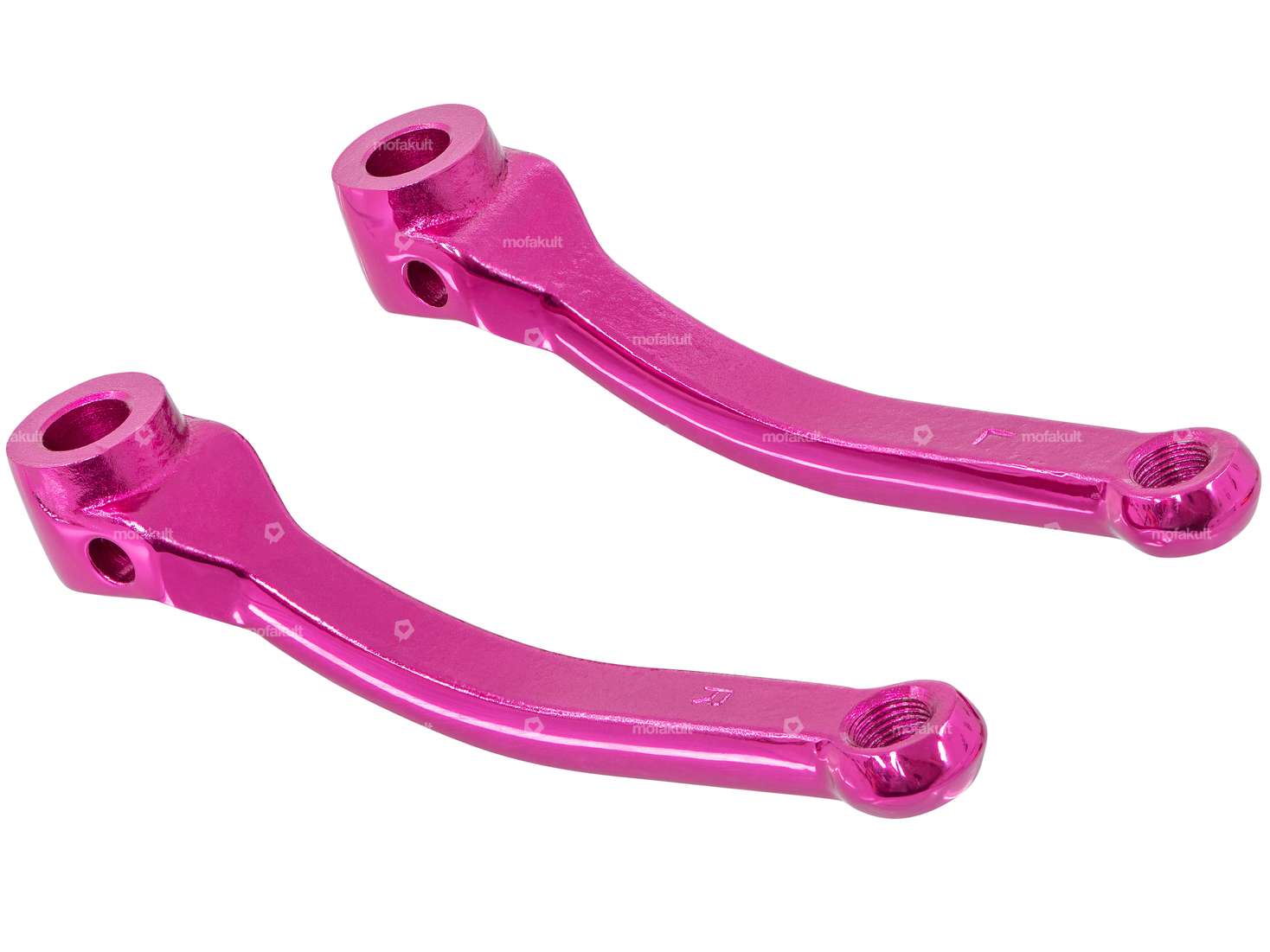 Pedal cranks 180 mm pair pink Carousel Image 2